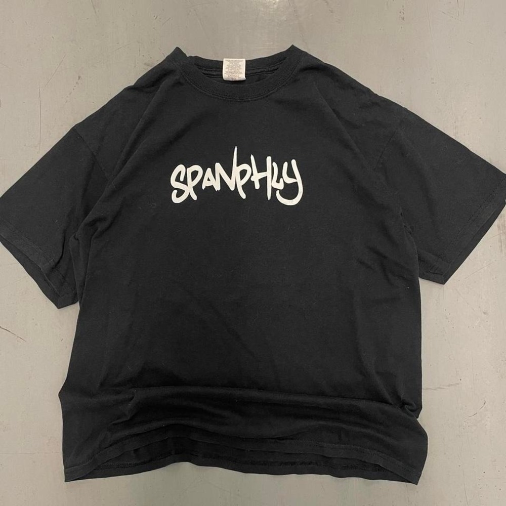 Vintage spanphly surveillance tee on‎ vintage jerzees tag